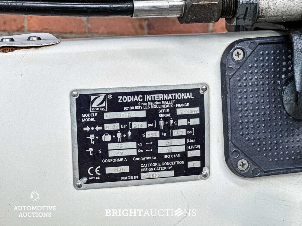 Zodiac VL310R Rubberboot 15pk, 2-YH-538
