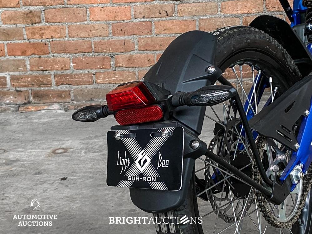 Sur-Ron Light Bee A067 L1EX Elektrische Enduro Crossmotor 2021 (nieuw uit doos) Blauw
