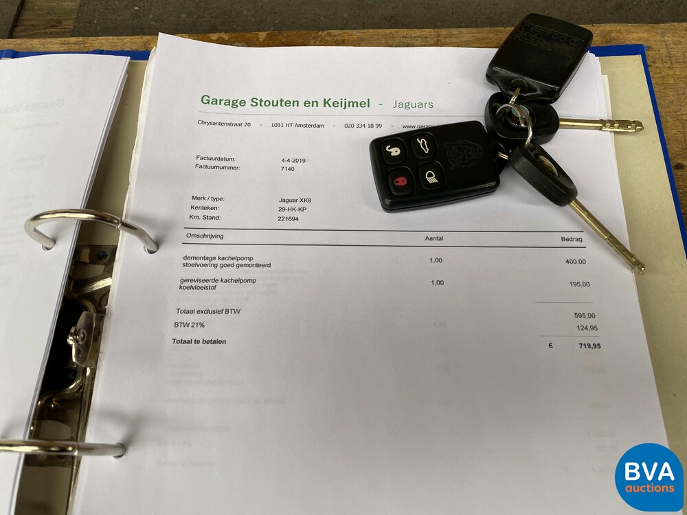 Jaguar XK8 4.0 V8 Coupé 294pk 1997, 29-HK-KP