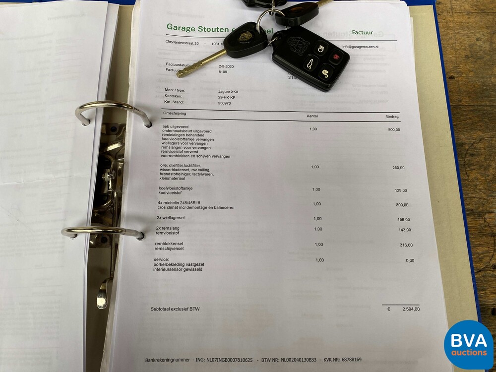 Jaguar XK8 4.0 V8 Coupé 294pk 1997, 29-HK-KP