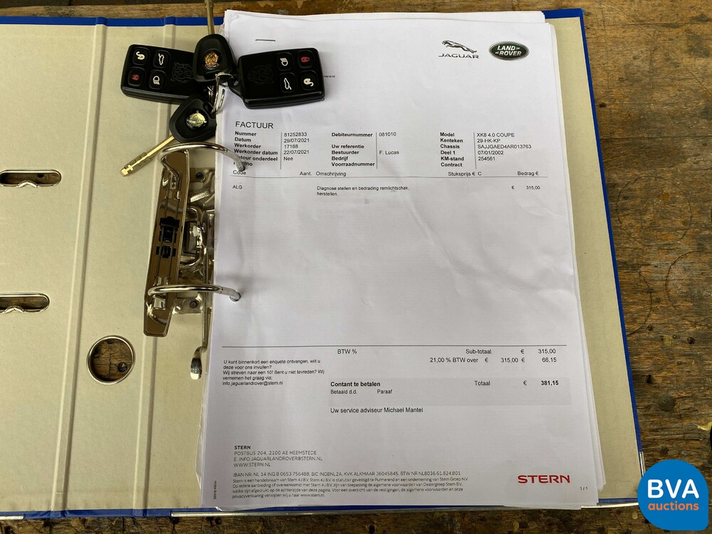 Jaguar XK8 4.0 V8 Coupé 294pk 1997, 29-HK-KP