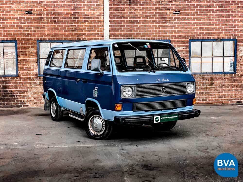 Volkswagen T3 Caravelle 4WD Syncro GL Transporter 75pk 1986