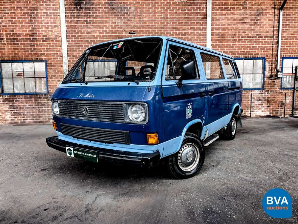 Volkswagen T3 Caravelle 4WD Syncro GL Transporter 75pk 1986