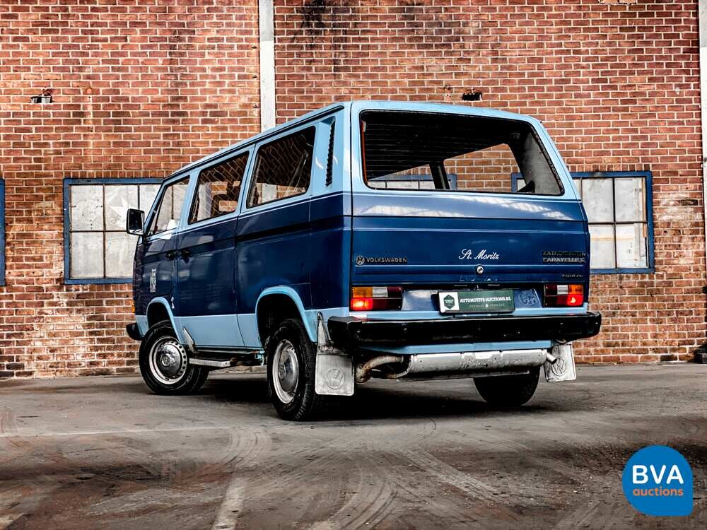 Volkswagen T3 Caravelle 4WD Syncro GL Transporter 75pk 1986