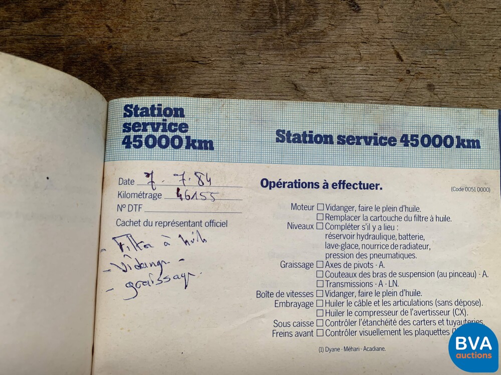 Citroen Acadiane Besteleend 1979