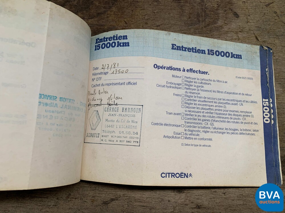 Citroen Acadiane Besteleend 1979