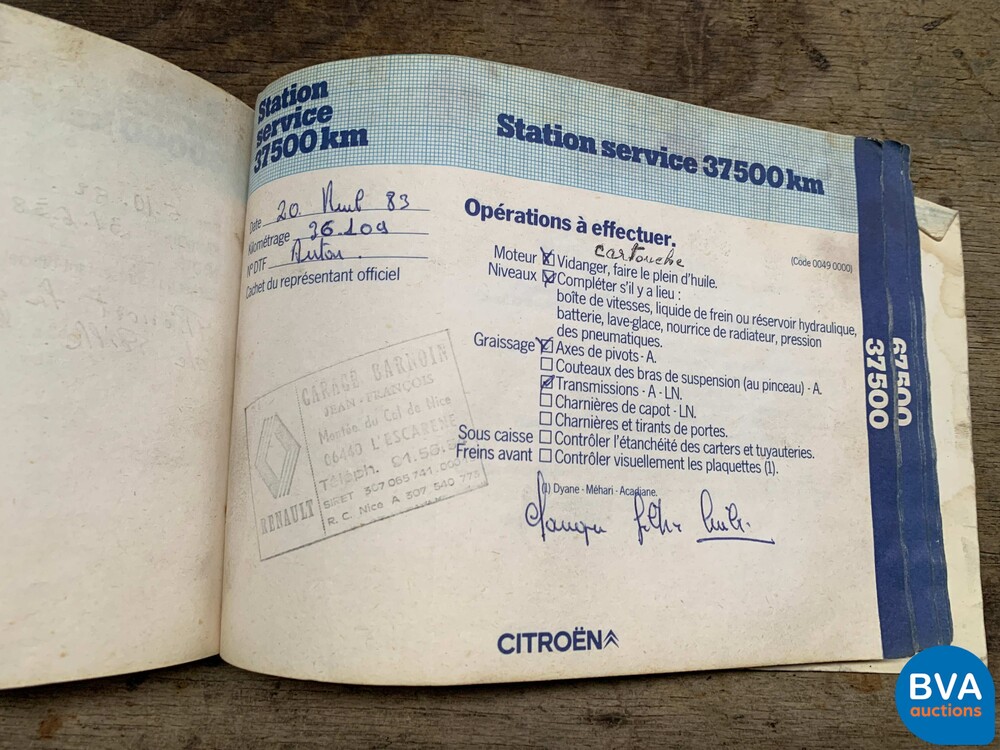 Citroen Acadiane Besteleend 1979