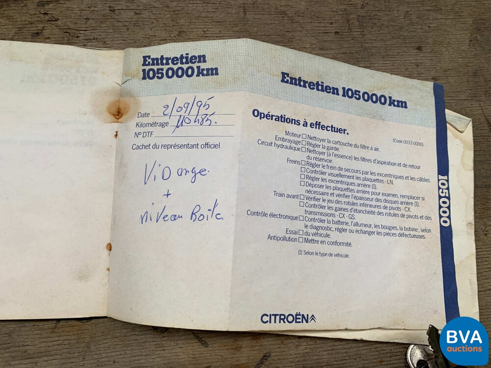 Citroen Acadiane Besteleend 1979