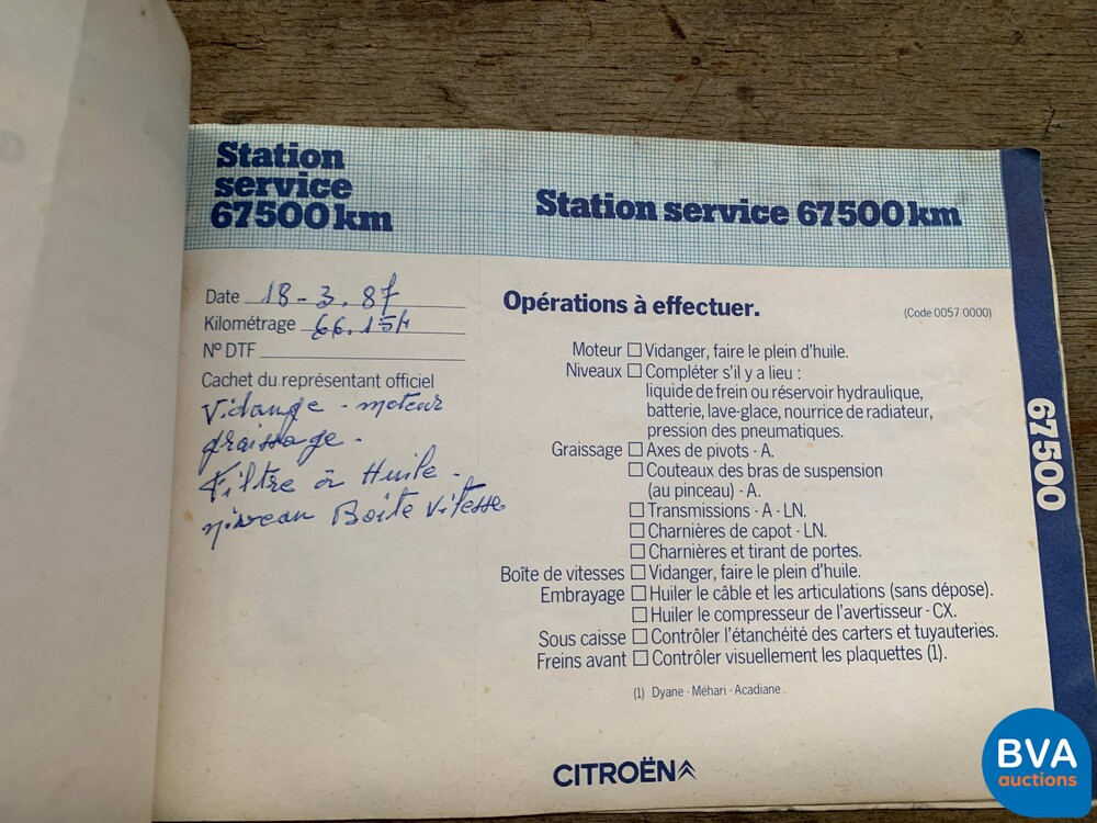 Citroen Acadiane Besteleend 1979