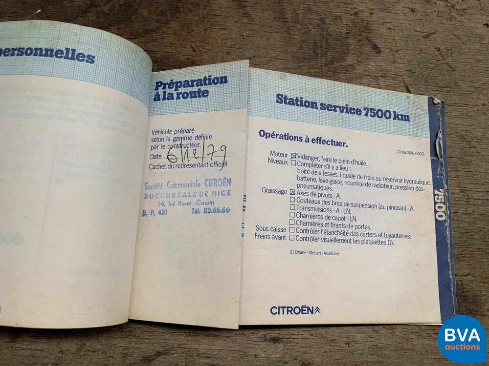 Citroen Acadiane Besteleend 1979