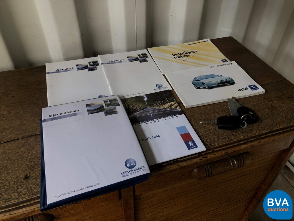 Peugeot 406 Coupé 2.2-16V -Org NL- 158pk 2004, 64-NR-VV