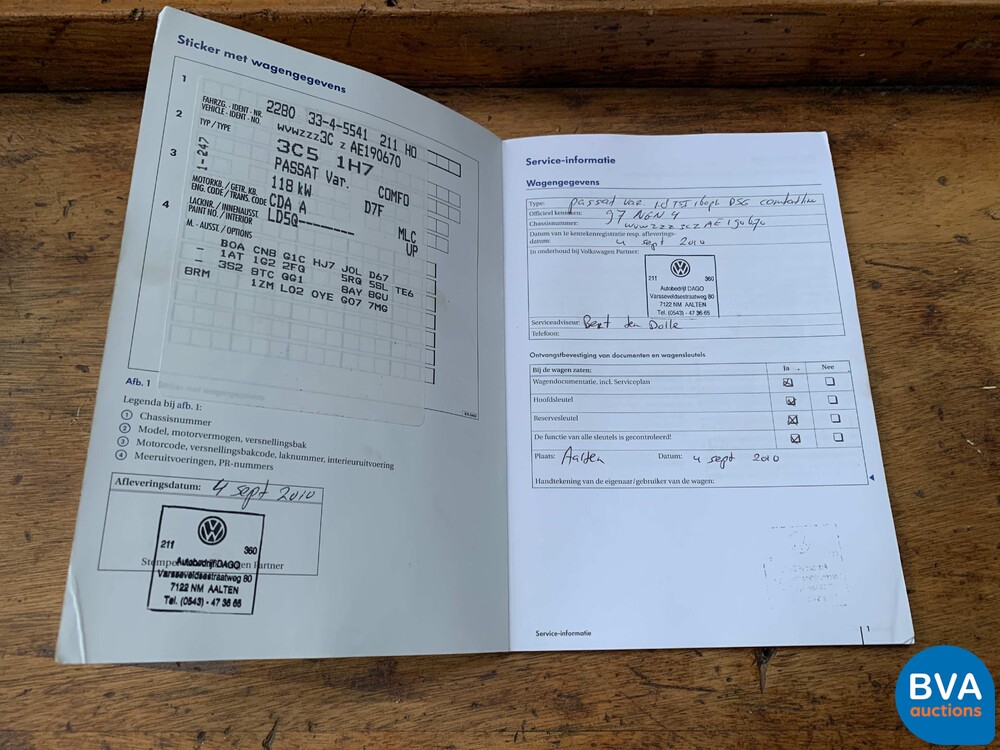 Volkswagen Passat Variant 1.8 TSI Comfortline 160pk 2010 -Org NL-, 97-NGN-4