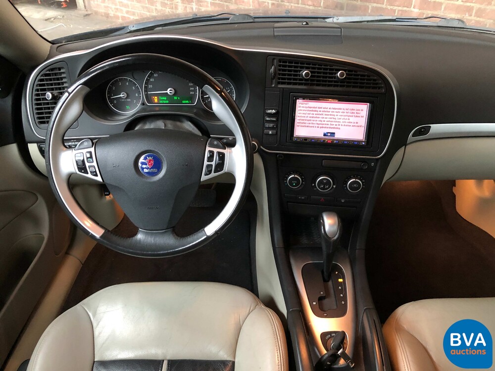 Saab 9-3 Cabriolet 2.8 T V6 Aero 250pk 2007, 7-KBZ-28
