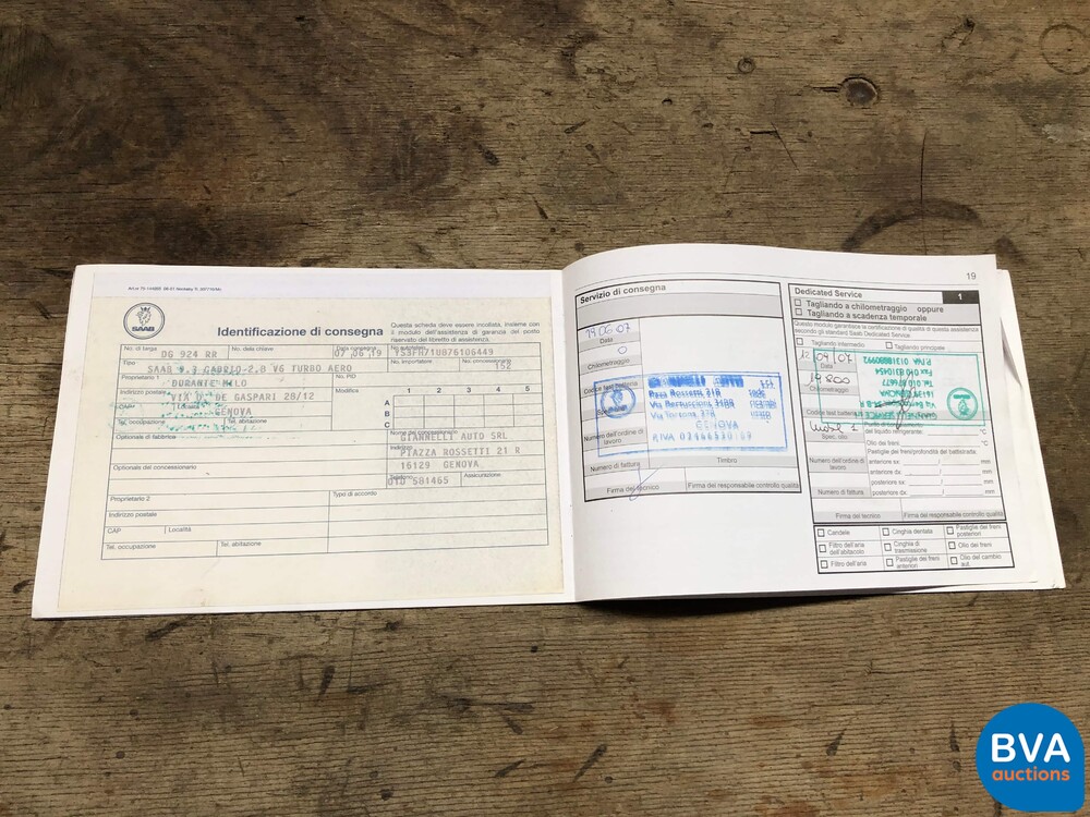 Saab 9-3 Cabriolet 2.8 T V6 Aero 250pk 2007, 7-KBZ-28