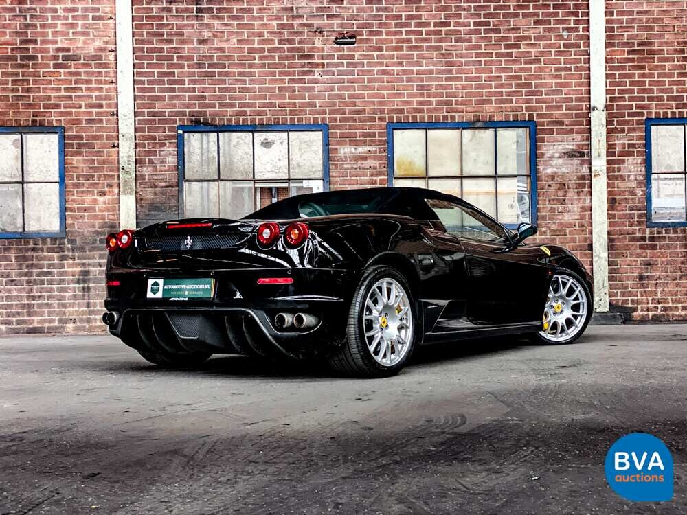 Ferrari F430 Spider F1 CARBON KERAMIK 4.3 V8 485pk 2007, NL-Zulassung.