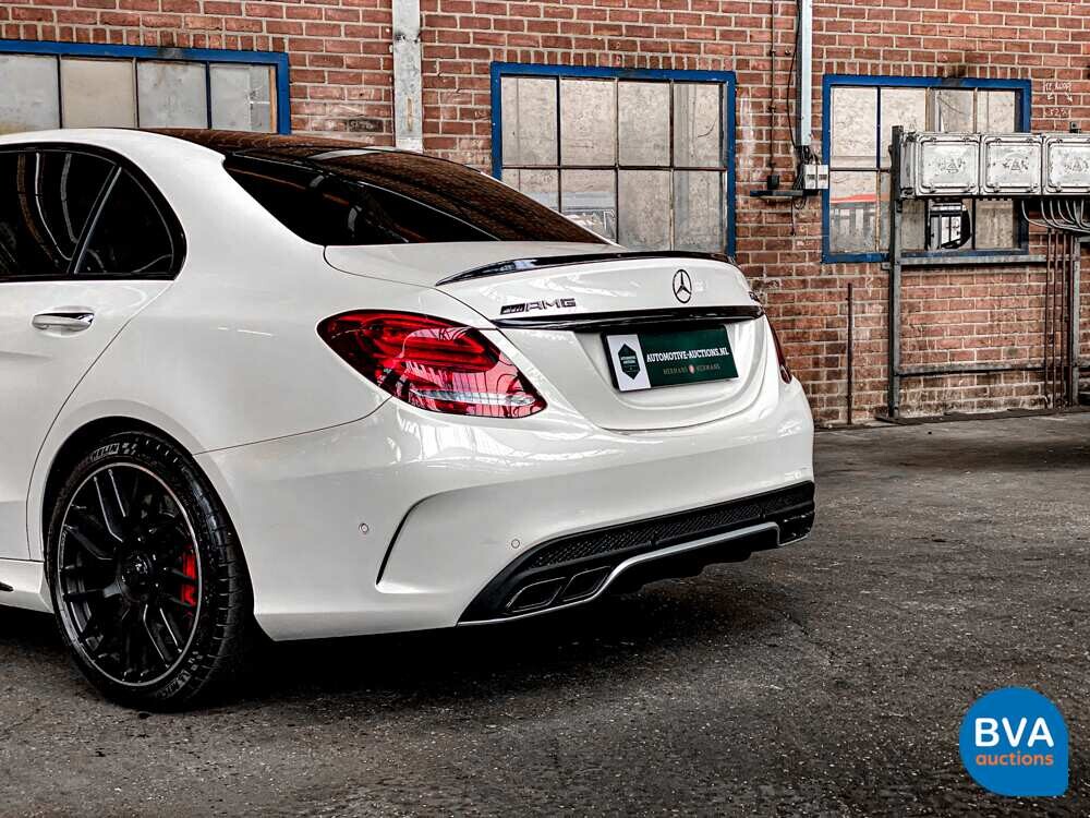 Mercedes-Benz C63s Sedan AMG 510pk 2016 Track-Package C-Klasse 63 S, NL-kenteken