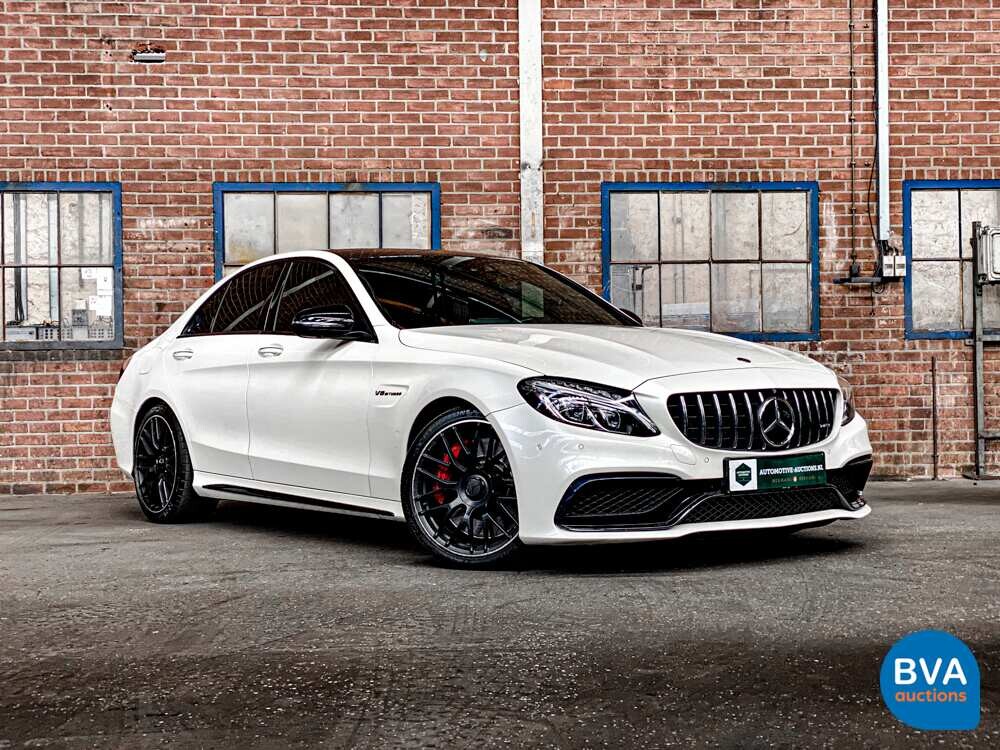 Mercedes-Benz C63s Sedan AMG 510pk 2016 Track-Package C-Klasse 63 S, NL-kenteken