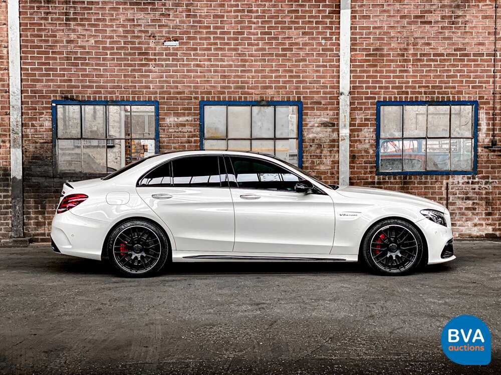 Mercedes-Benz C63s Sedan AMG 510pk 2016 Track-Package C-Klasse 63 S, NL-kenteken