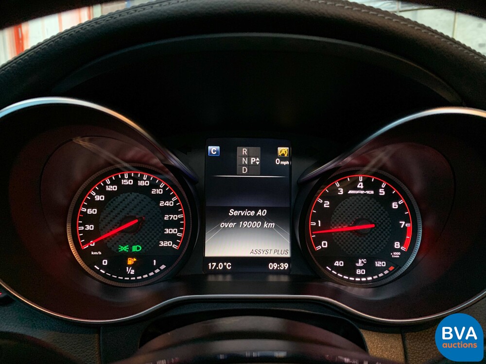 Mercedes-Benz C63s Sedan AMG 510pk 2016 Track-Package C-Klasse 63 S, NL-kenteken