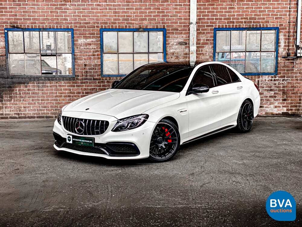 Mercedes-Benz C63s Sedan AMG 510pk 2016 Track-Package C-Klasse 63 S, NL-kenteken