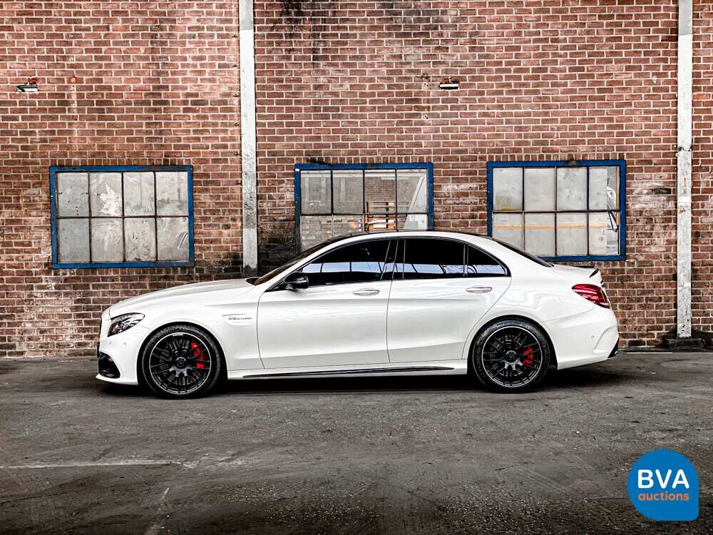 Mercedes-Benz C63s Sedan AMG 510pk 2016 Track-Package C-Klasse 63 S, NL-kenteken
