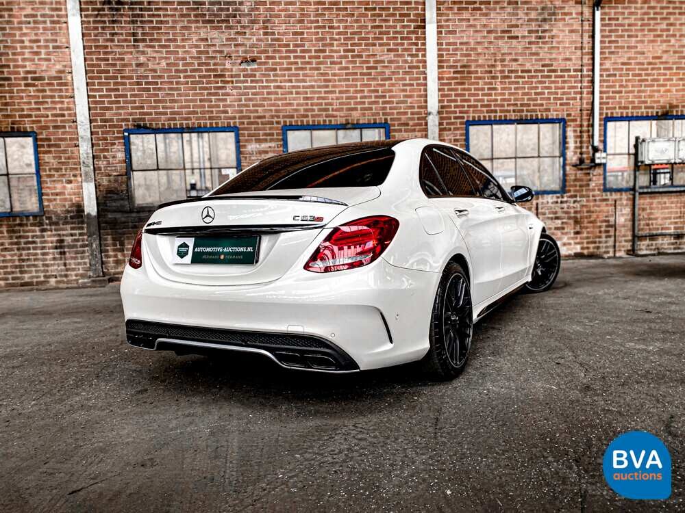 Mercedes-Benz C63s Sedan AMG 510pk 2016 Track-Package C-Klasse 63 S, NL-kenteken
