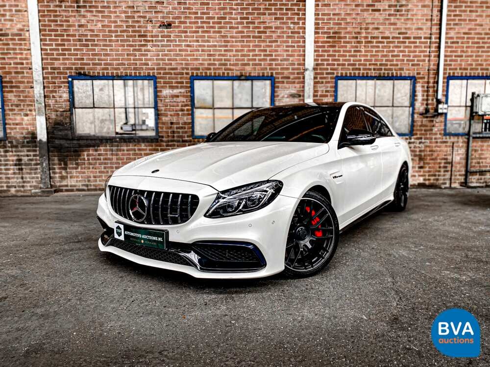 Mercedes-Benz C63s Sedan AMG 510pk 2016 Track-Package C-Klasse 63 S, NL-kenteken