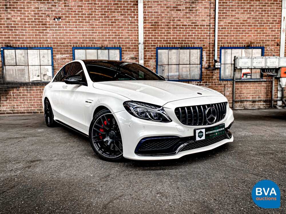 Mercedes-Benz C63s Sedan AMG 510pk 2016 Track-Package C-Klasse 63 S, NL-kenteken