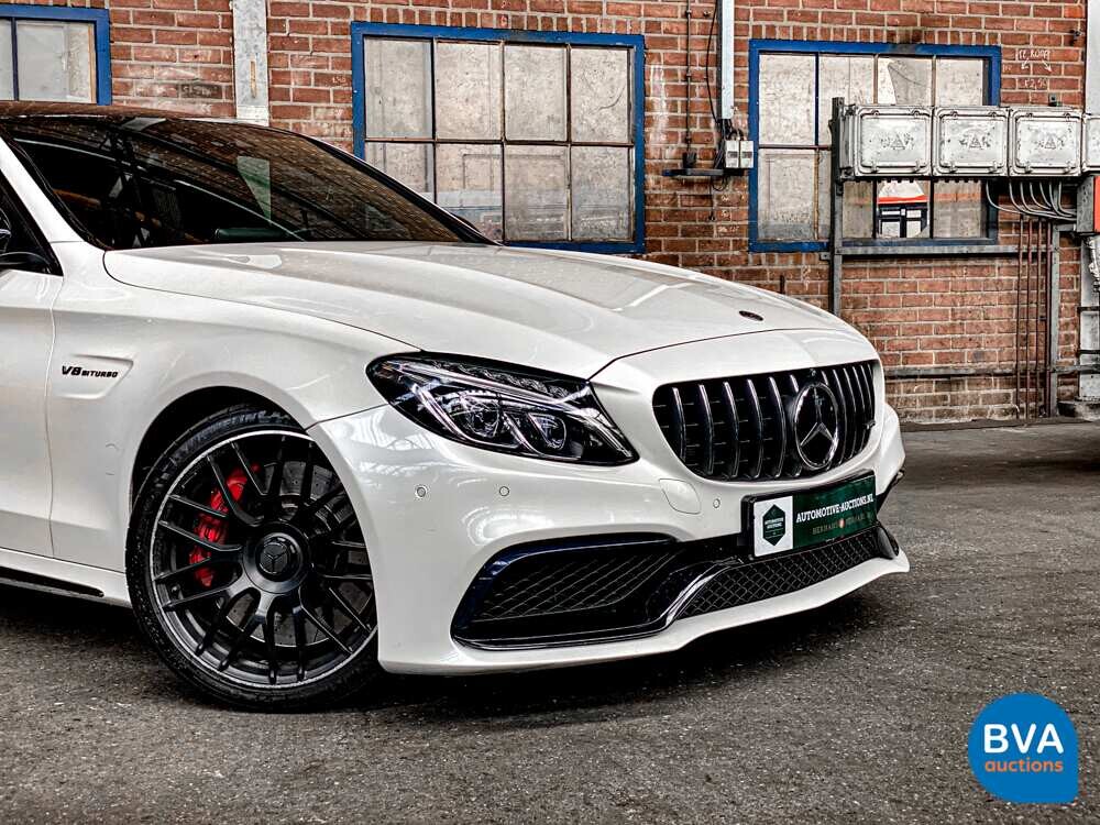 Mercedes-Benz C63s Sedan AMG 510pk 2016 Track-Package C-Klasse 63 S, NL-kenteken