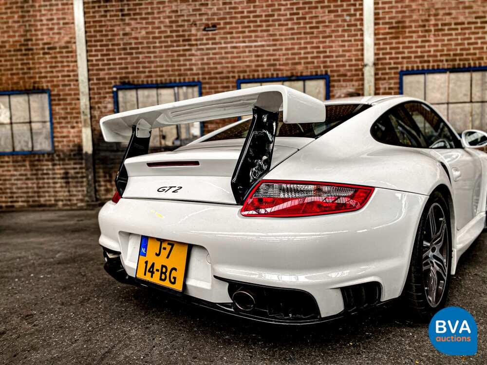 Porsche 911 GT2 997 Gemballa Bodykit 530pk 2009 6-Gang, NL Zulassung.