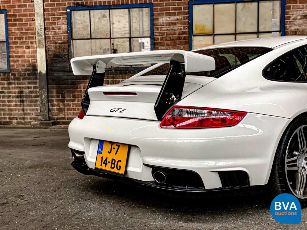 Porsche 911 GT2 997 Gemballa Bodykit 530pk 2009 6-Gang, NL Zulassung.