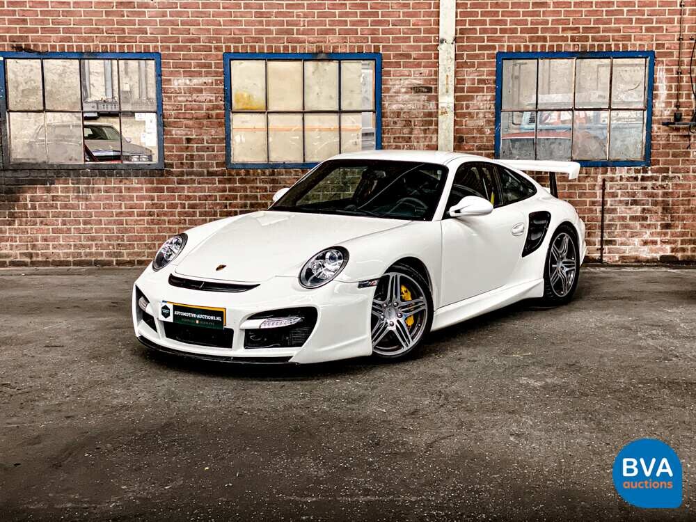 Porsche 911 GT2 997 Gemballa Bodykit 530pk 2009 6-speed, NL registration.