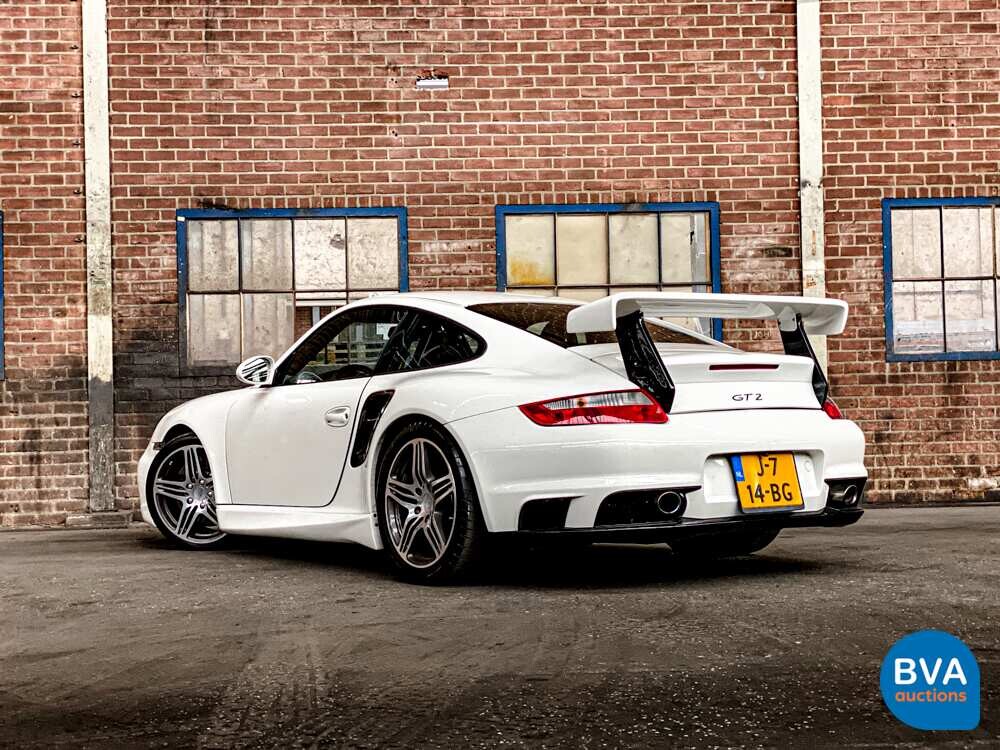 Porsche 911 GT2 997 Gemballa Bodykit 530pk 2009 6-Gang, NL Zulassung.