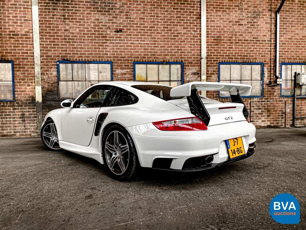 Porsche 911 GT2 997 Gemballa Bodykit 530pk 2009 6-Gang, NL Zulassung.