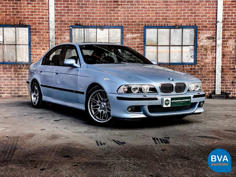 BMW M5 E39 Limousine 400PS 5er 2000 -Org. Niederländisch, 99-DZ-VZ.