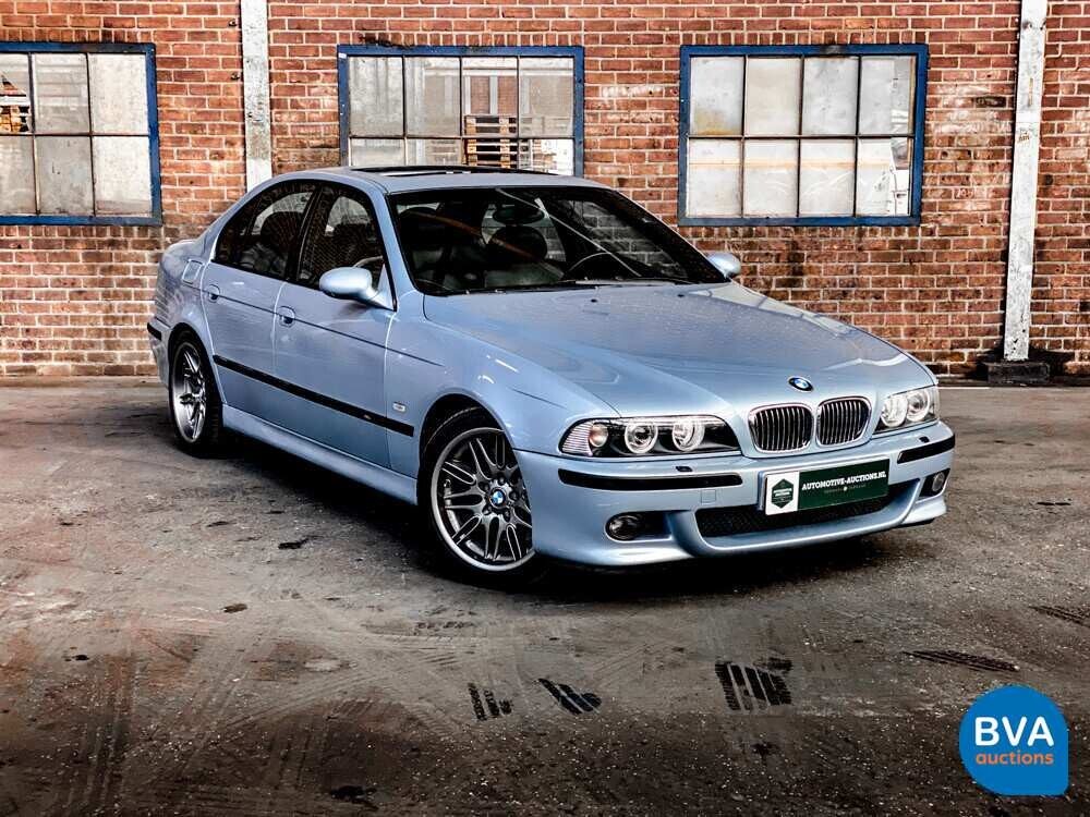 BMW M5 E39 Limousine 400PS 5er 2000 -Org. Niederländisch, 99-DZ-VZ.