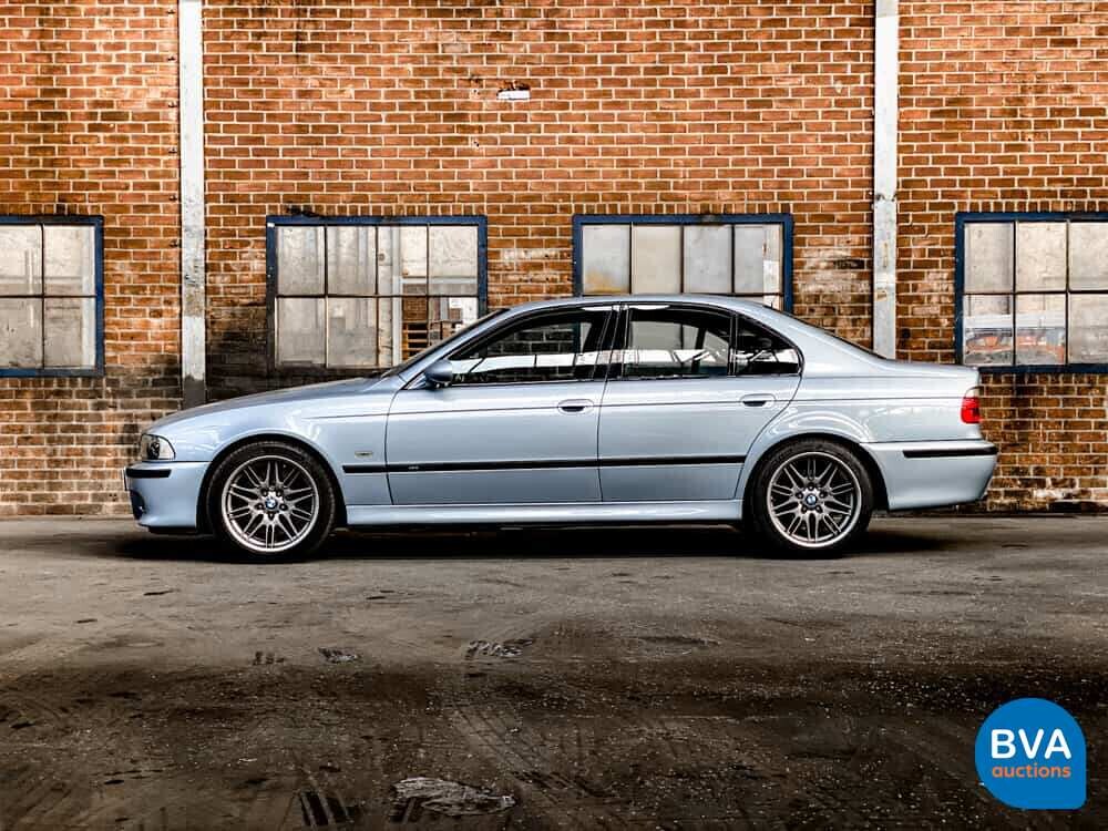 BMW M5 E39 Limousine 400PS 5er 2000 -Org. Niederländisch, 99-DZ-VZ.