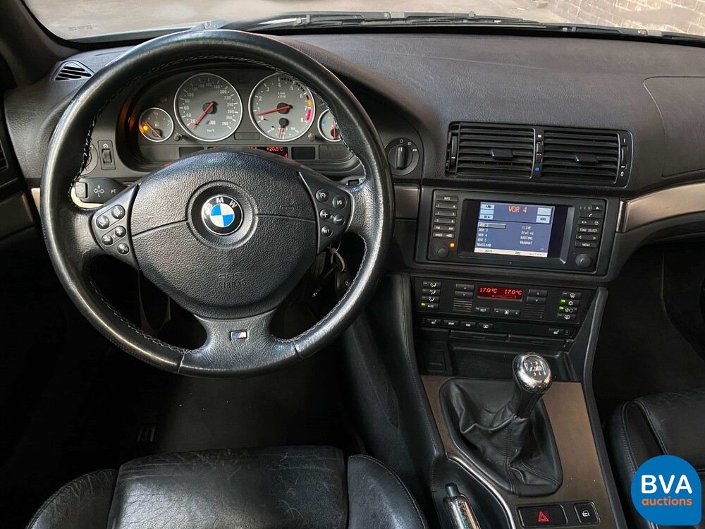 BMW M5 E39 Limousine 400PS 5er 2000 -Org. Niederländisch, 99-DZ-VZ.
