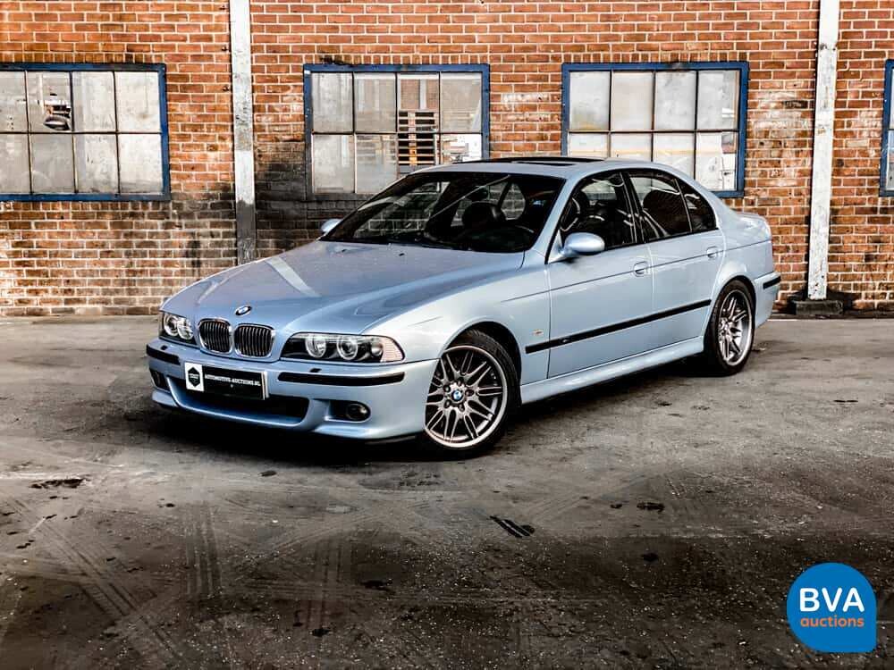 BMW M5 E39 Limousine 400PS 5er 2000 -Org. Niederländisch, 99-DZ-VZ.