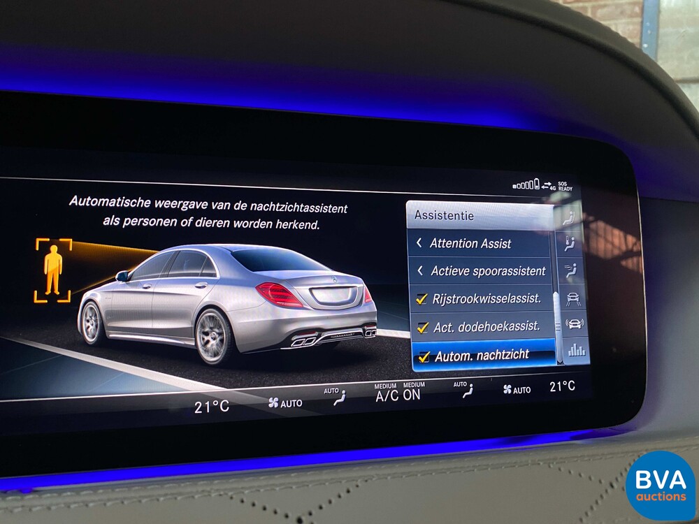 Mercedes-Benz S65 AMG Lang V12 S-Klasse 630PS 2018 -Org NL-, RS-977-V.