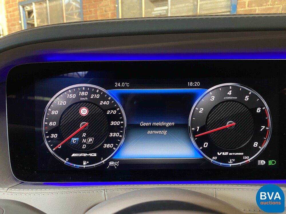 Mercedes-Benz S65 AMG Lang V12 S-Klasse 630PS 2018 -Org NL-, RS-977-V.