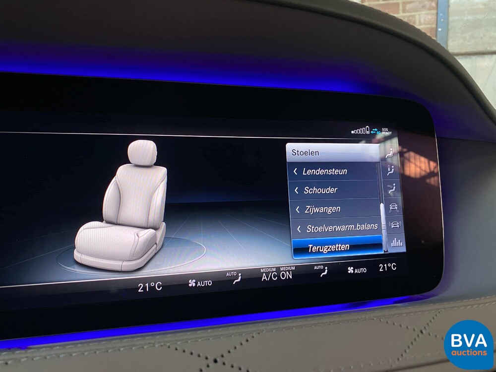 Mercedes-Benz S65 AMG Lang V12 S-Klasse 630PS 2018 -Org NL-, RS-977-V.