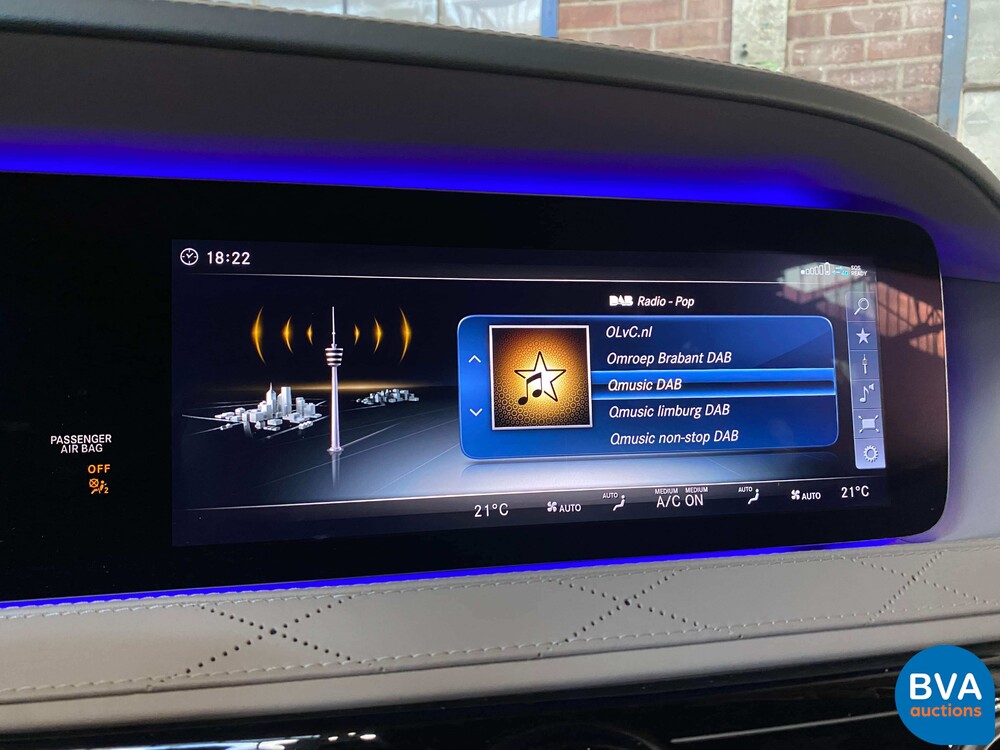 Mercedes-Benz S65 AMG Lang V12 S-Klasse 630PS 2018 -Org NL-, RS-977-V.