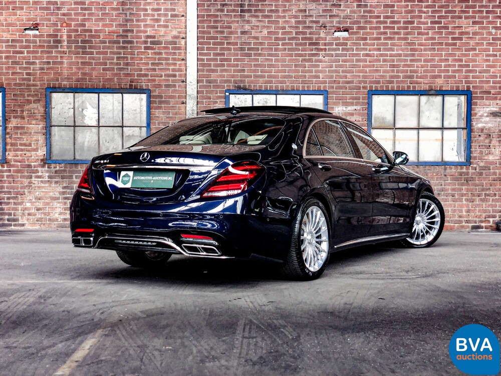 Mercedes-Benz S65 AMG Lang V12 S-Klasse 630PS 2018 -Org NL-, RS-977-V.