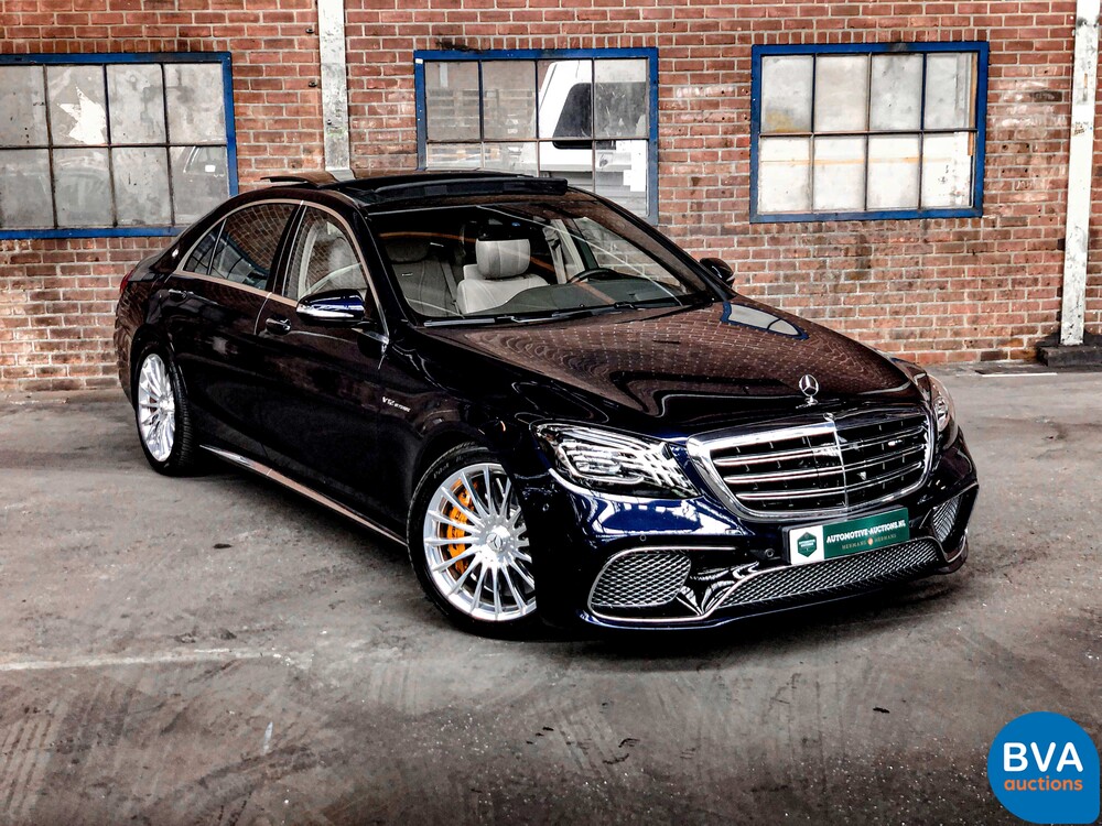 Mercedes-Benz S65 AMG Lang V12 S-Klasse 630PS 2018 -Org NL-, RS-977-V.