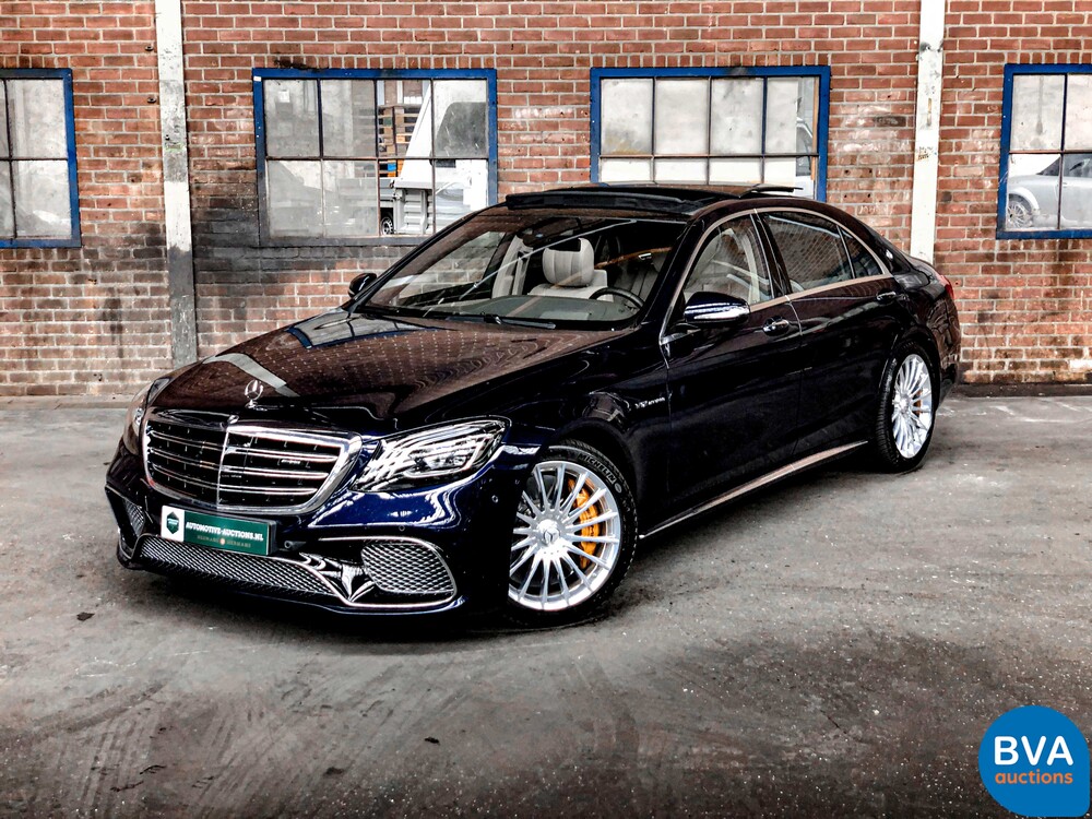 Mercedes-Benz S65 AMG Lang V12 S-Klasse 630PS 2018 -Org NL-, RS-977-V.