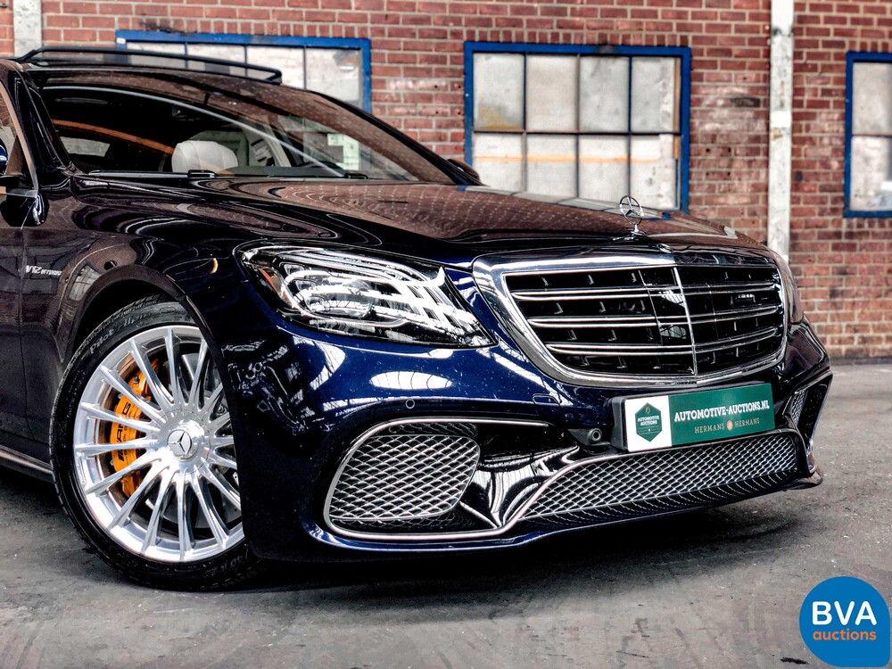 Mercedes-Benz S65 AMG Lang V12 S-Klasse 630PS 2018 -Org NL-, RS-977-V.