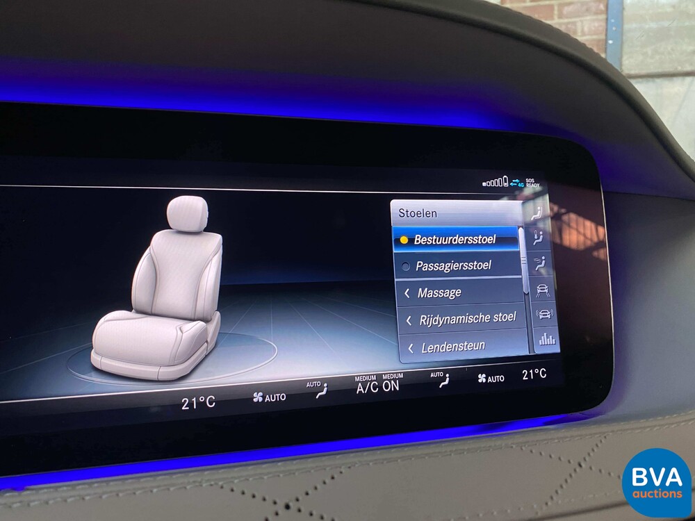 Mercedes-Benz S65 AMG Lang V12 S-Klasse 630PS 2018 -Org NL-, RS-977-V.