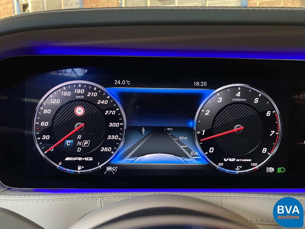 Mercedes-Benz S65 AMG Lang V12 S-Klasse 630PS 2018 -Org NL-, RS-977-V.