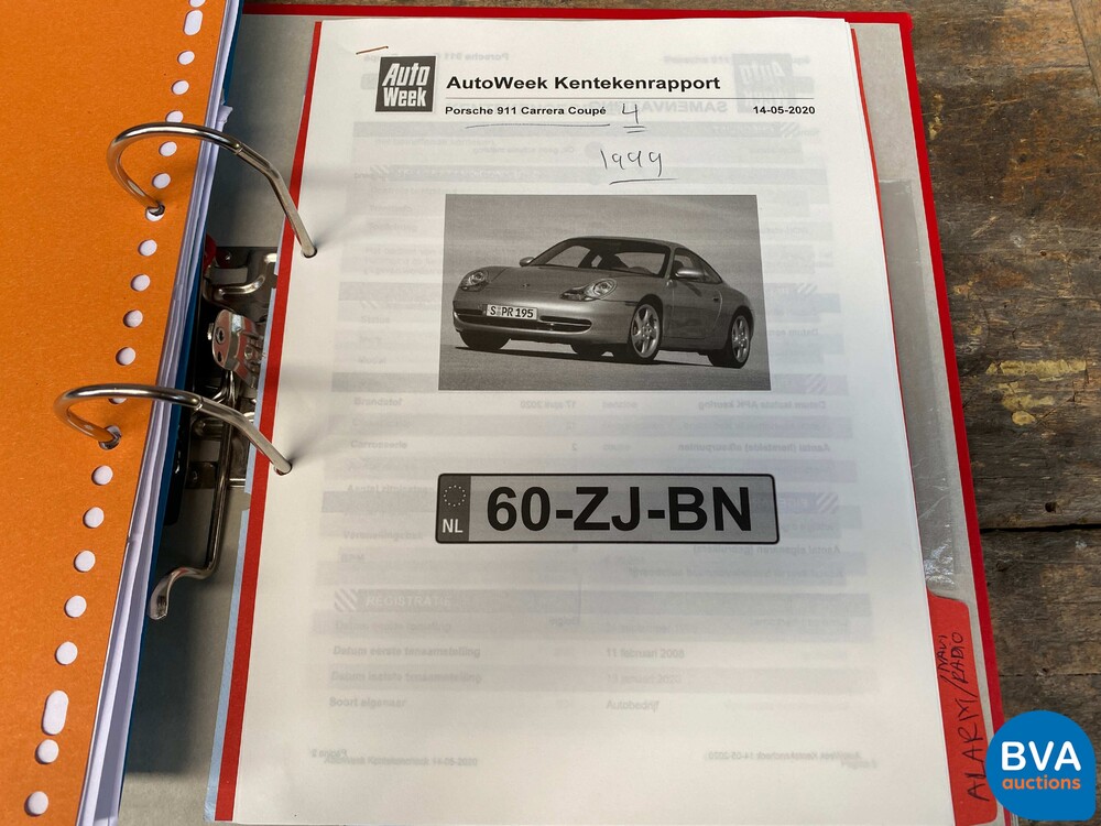 Porsche 911 Coupé Carrera 4 3.4 301pk 996 1999, 60-ZJ-BN